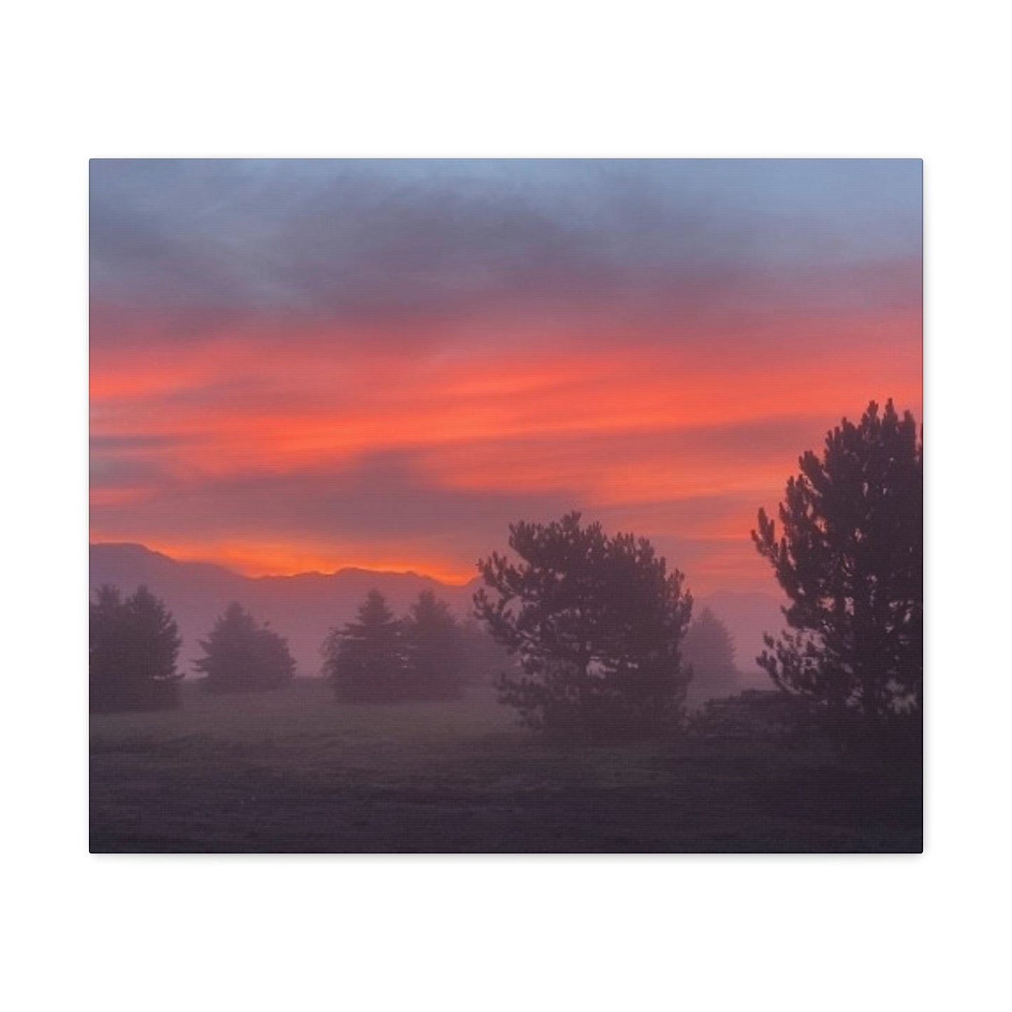 Montana Morning Canvas Gallery Wraps