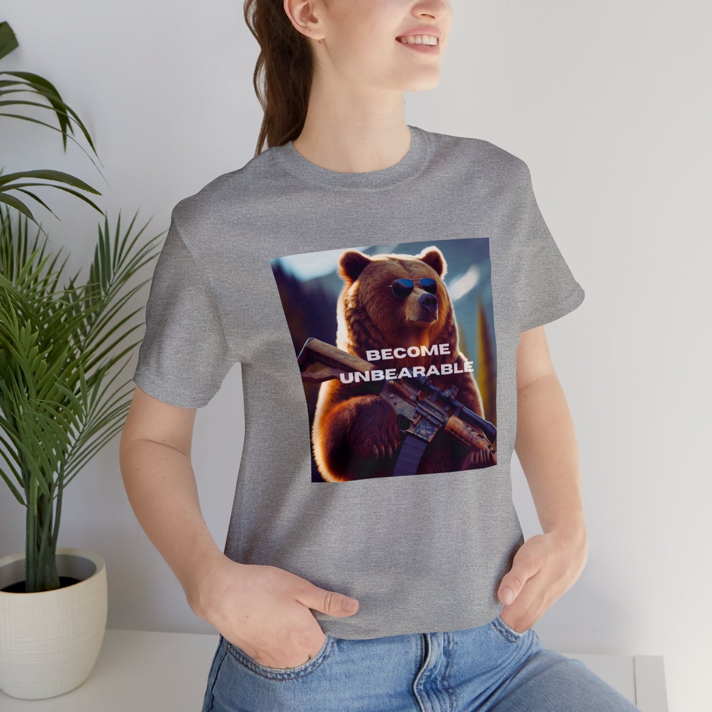 Unbearable Rifle Bear T-shirt