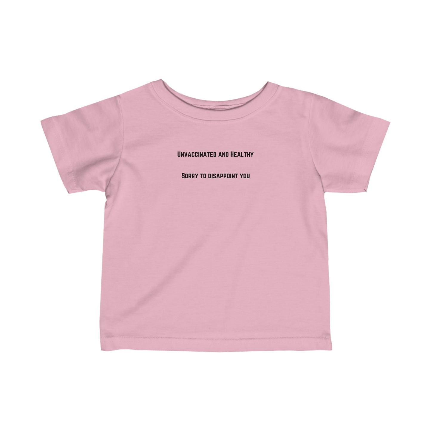 Unvaccinated and Healthy Infant Fine Jersey Tee