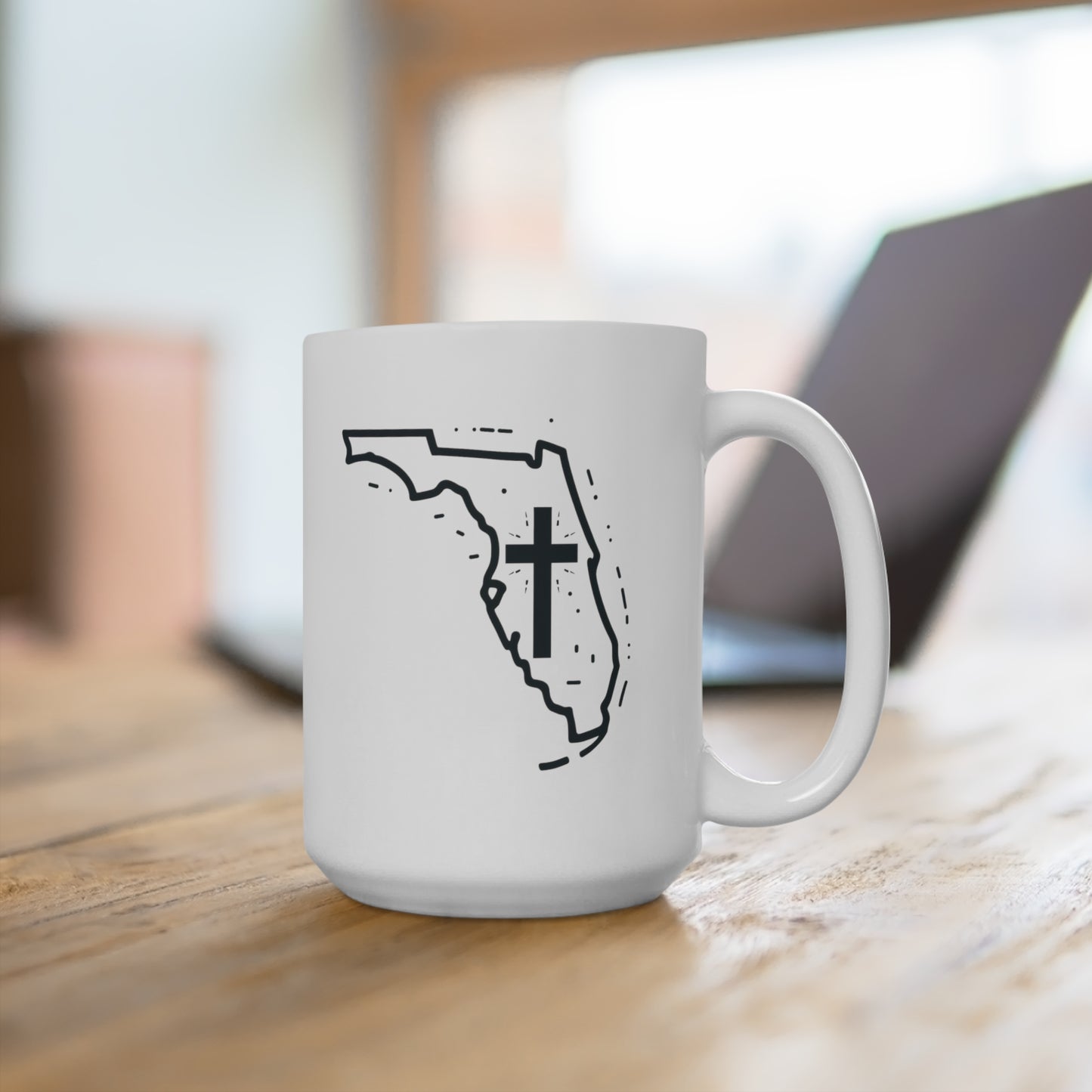 Florida Christian Cross Mug