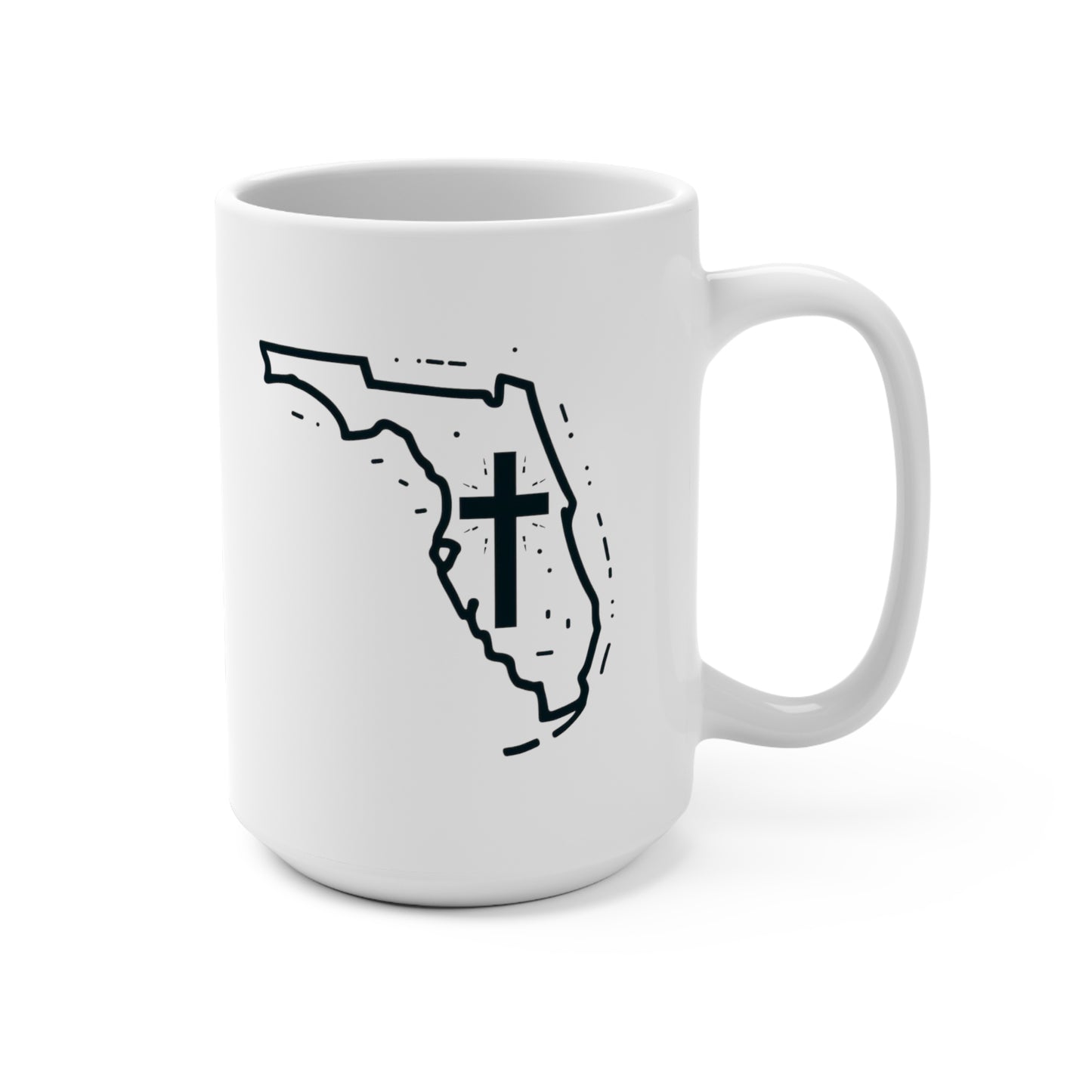 Florida Christian Cross Mug