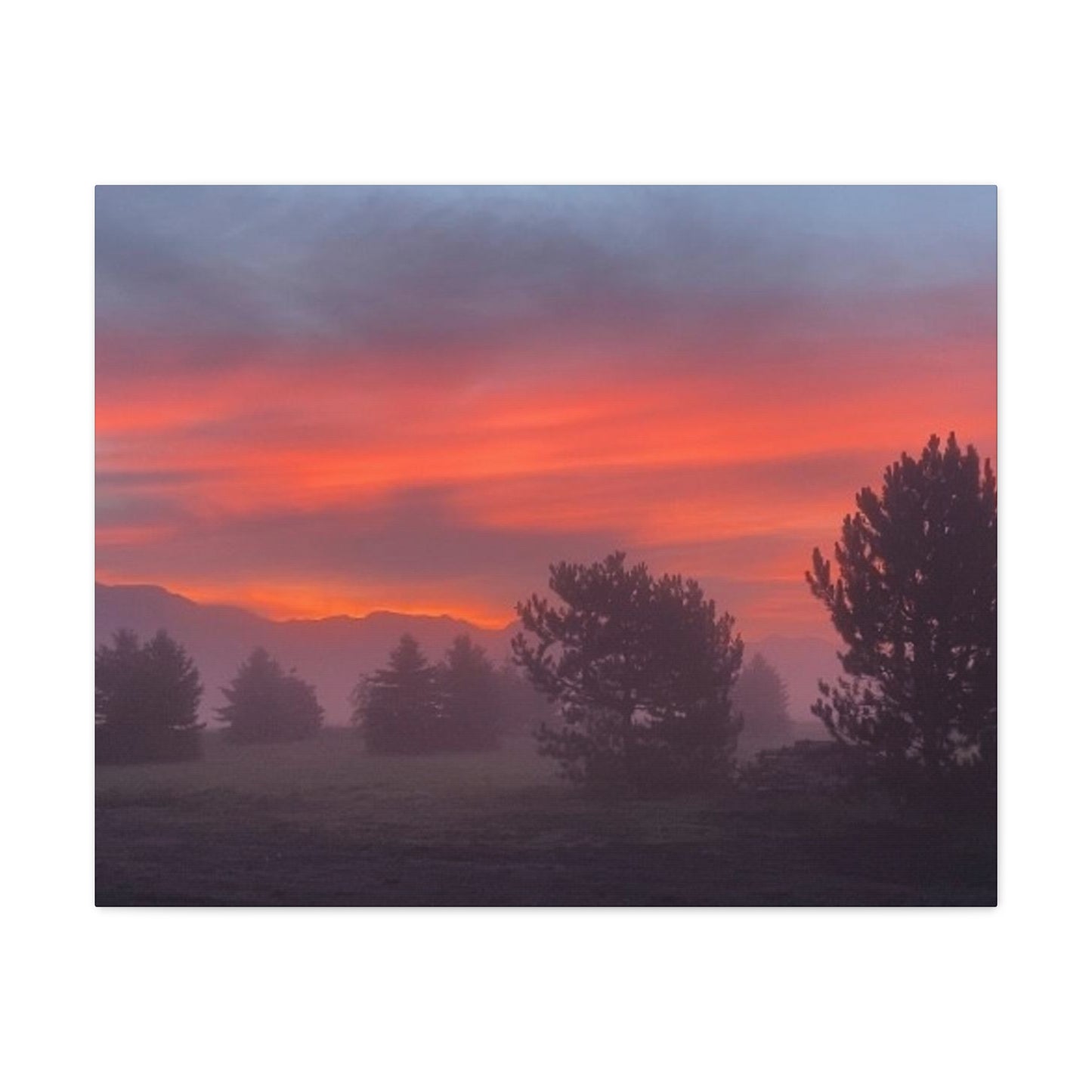 Montana Morning Canvas Gallery Wraps