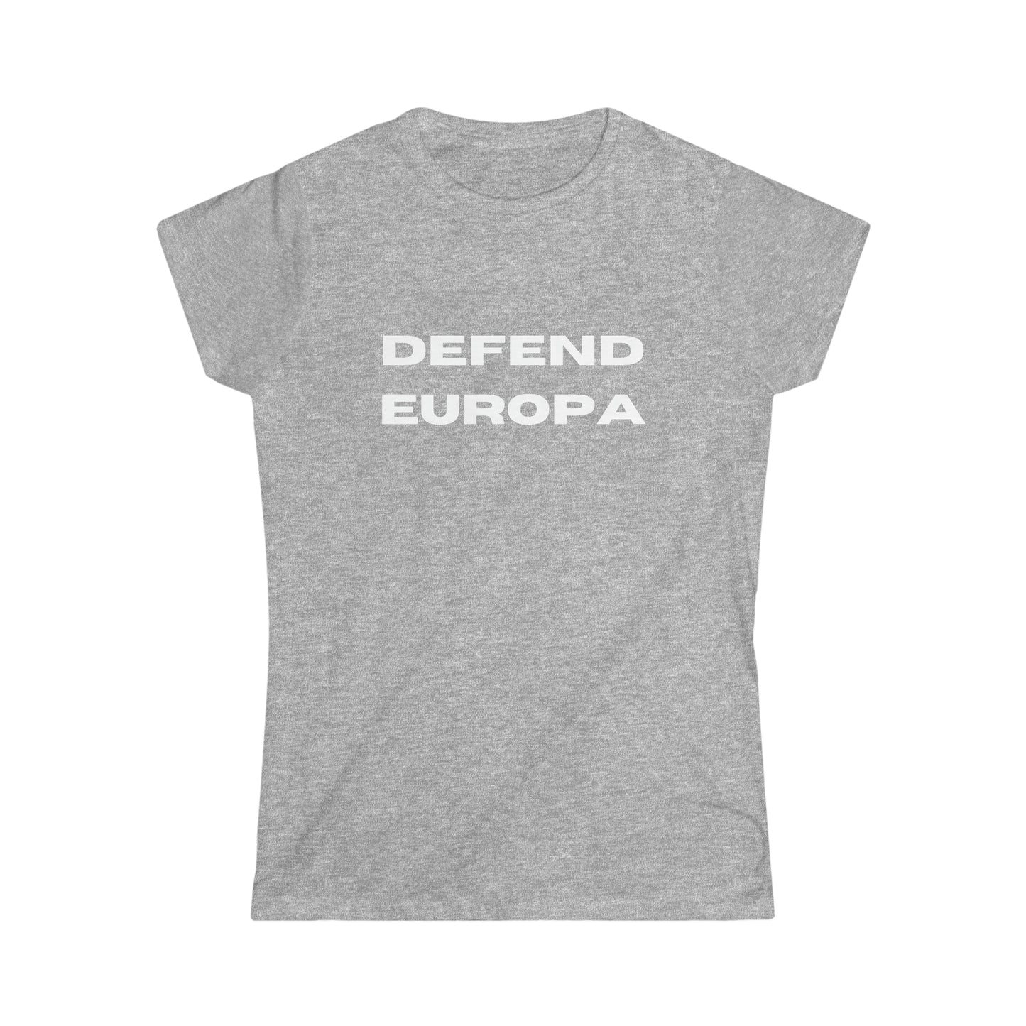 Defend Europa Women's Softstyle Tee