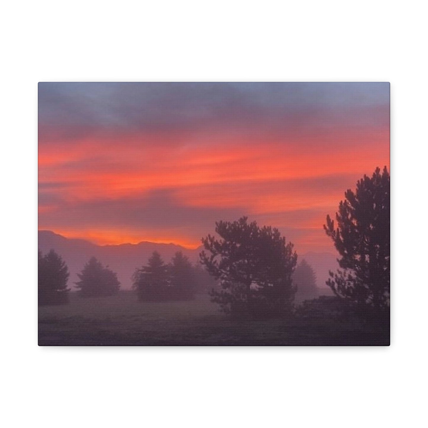 Montana Morning Canvas Gallery Wraps