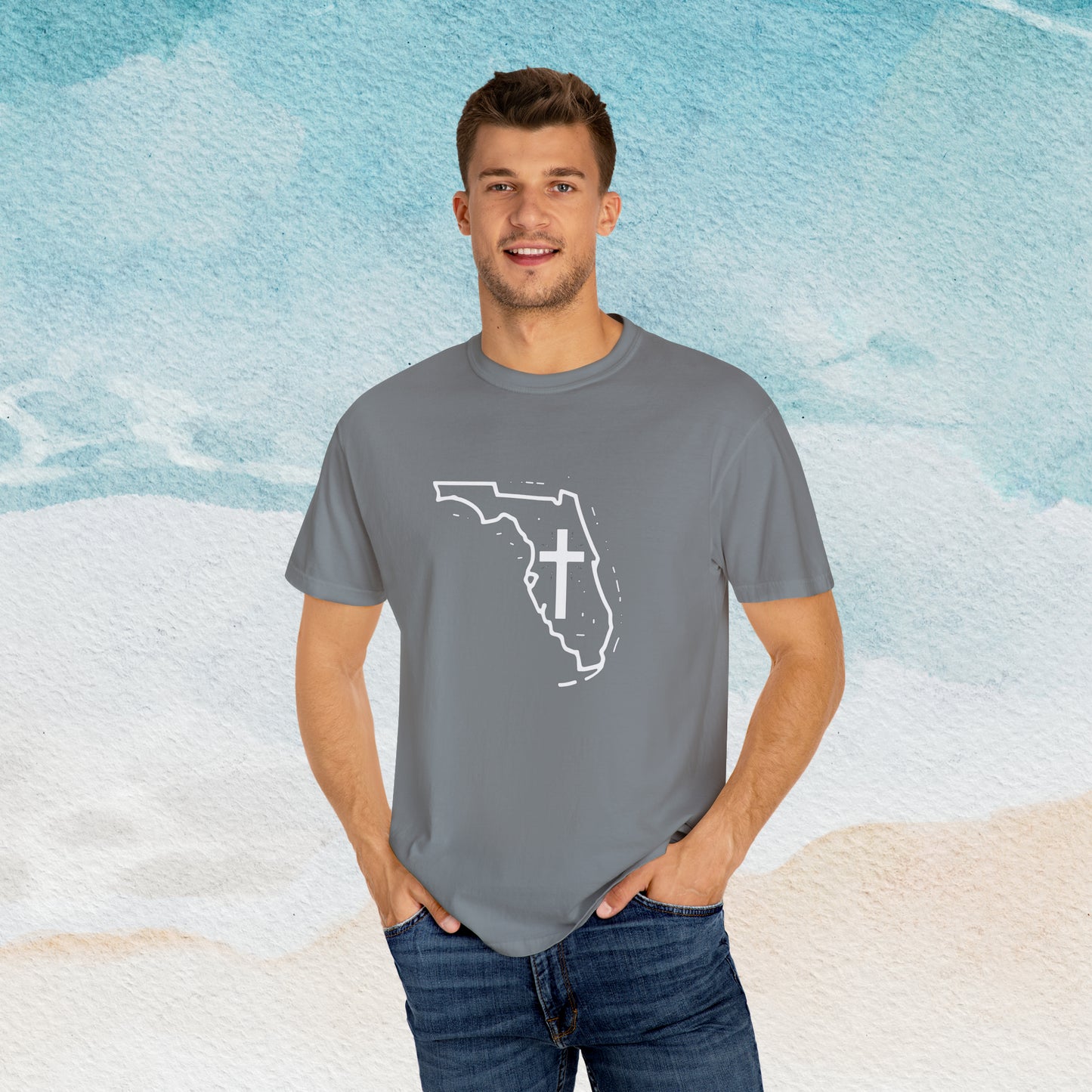 Florida Christian Cross T-shirt