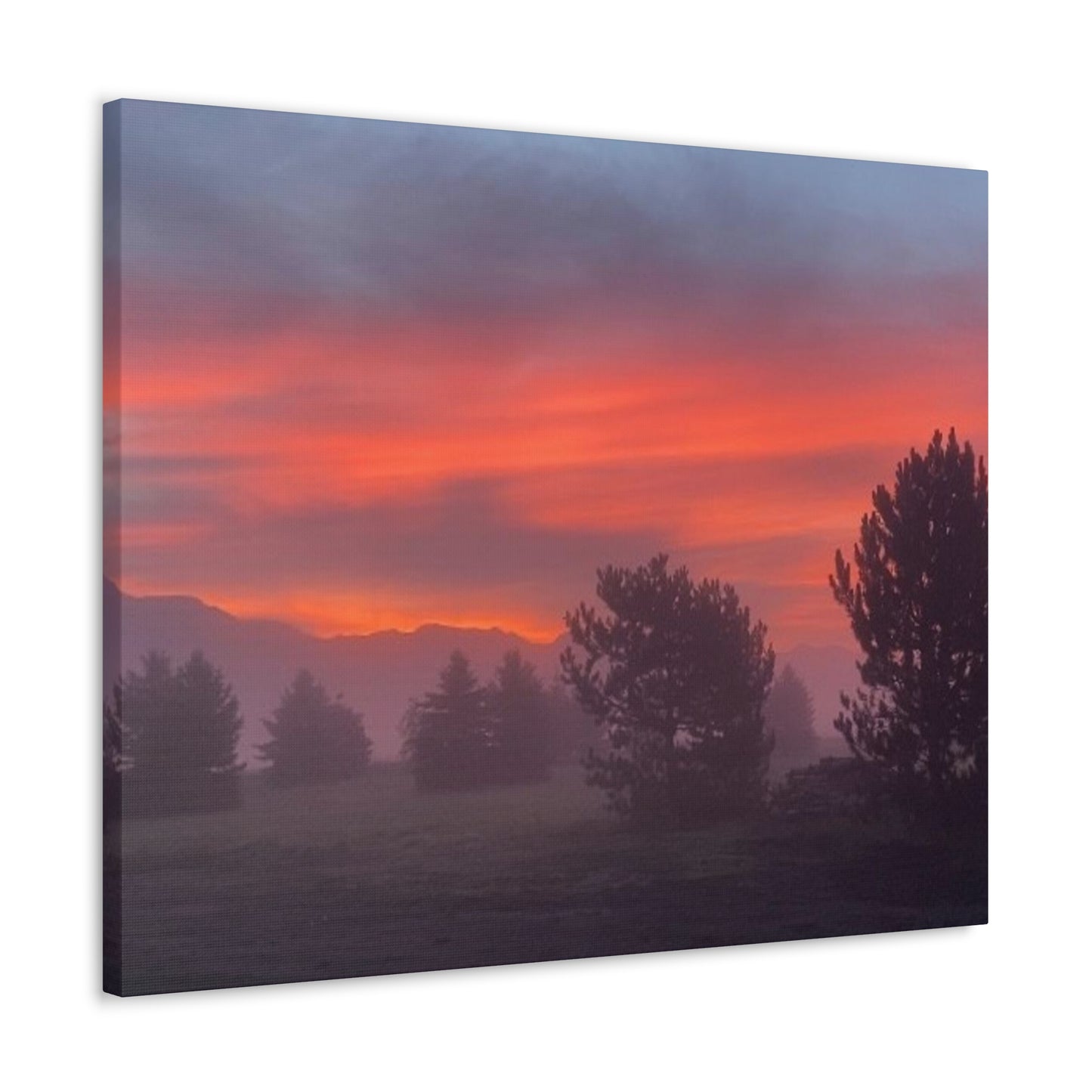 Montana Morning Canvas Gallery Wraps