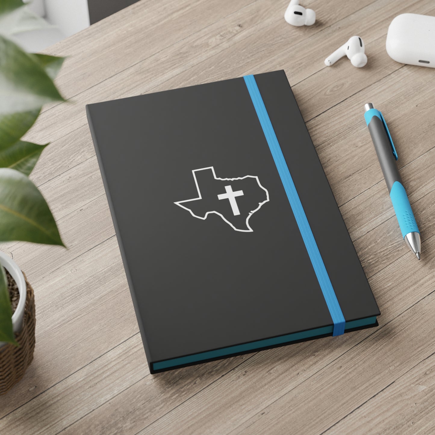 Texas Christian Ruled Notebook