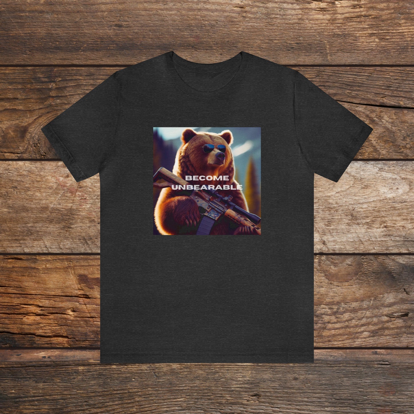 Unbearable Rifle Bear T-shirt