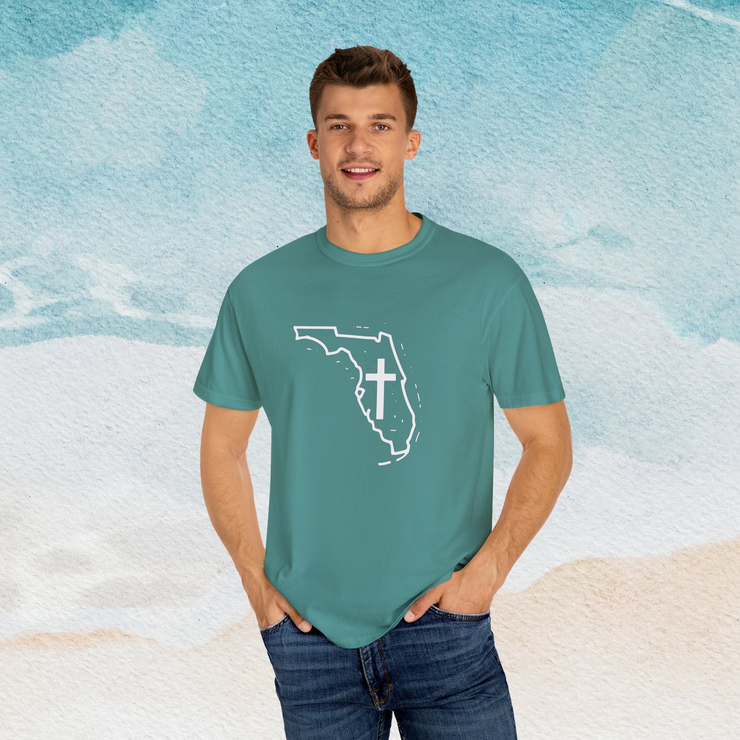 Florida Christian Cross T-shirt