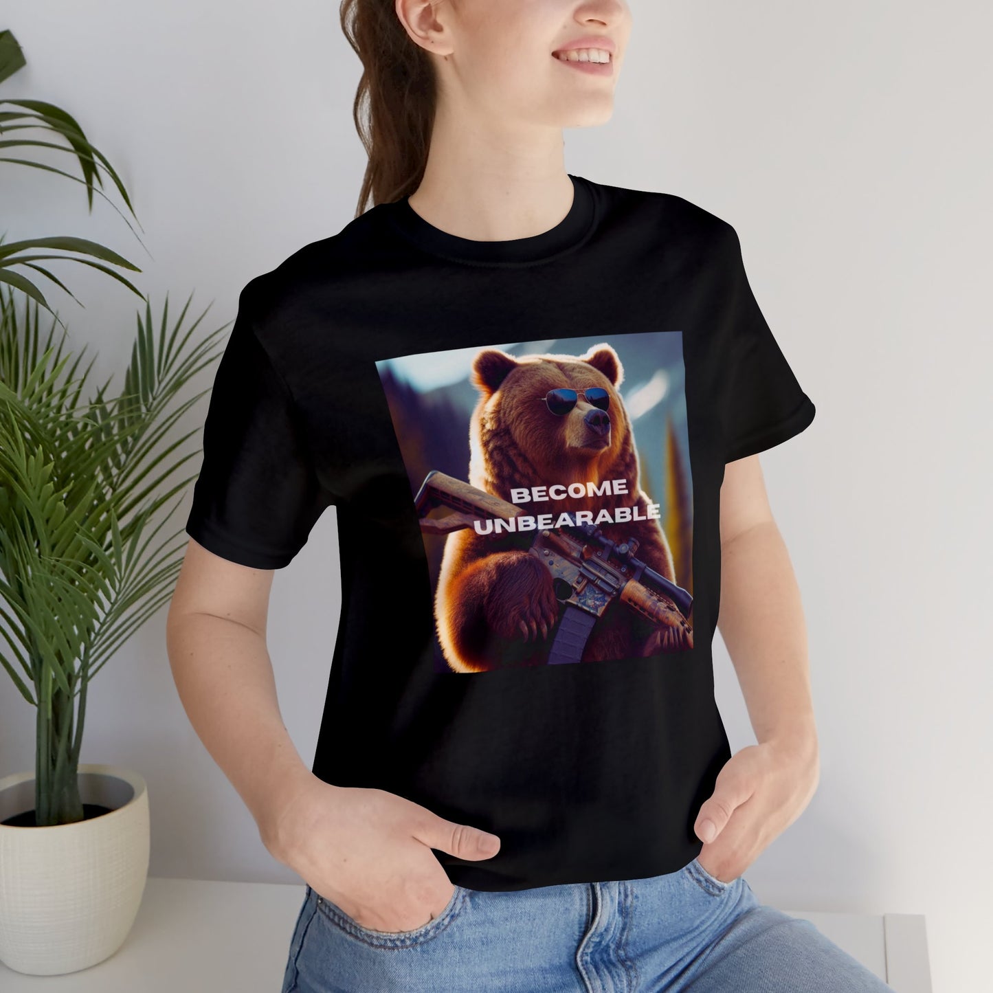 Unbearable Rifle Bear T-shirt