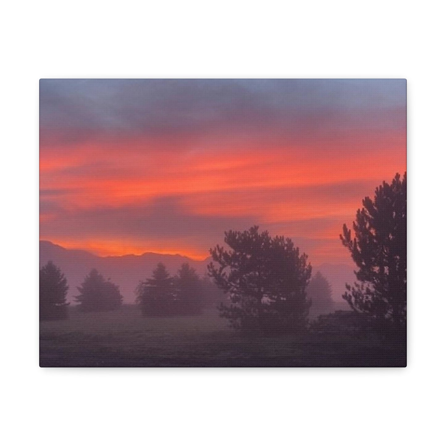 Montana Morning Canvas Gallery Wraps