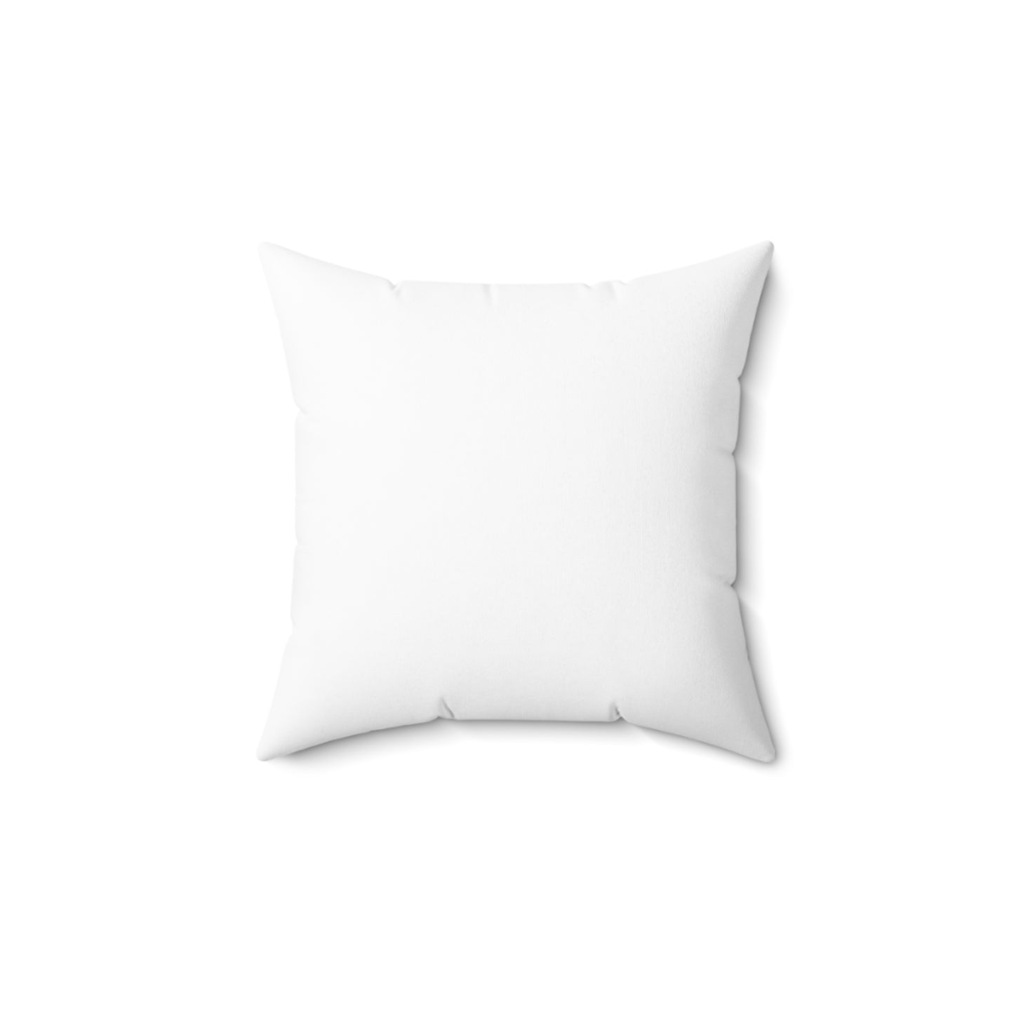 Montana Christian Cross Faux Suede Square Pillow