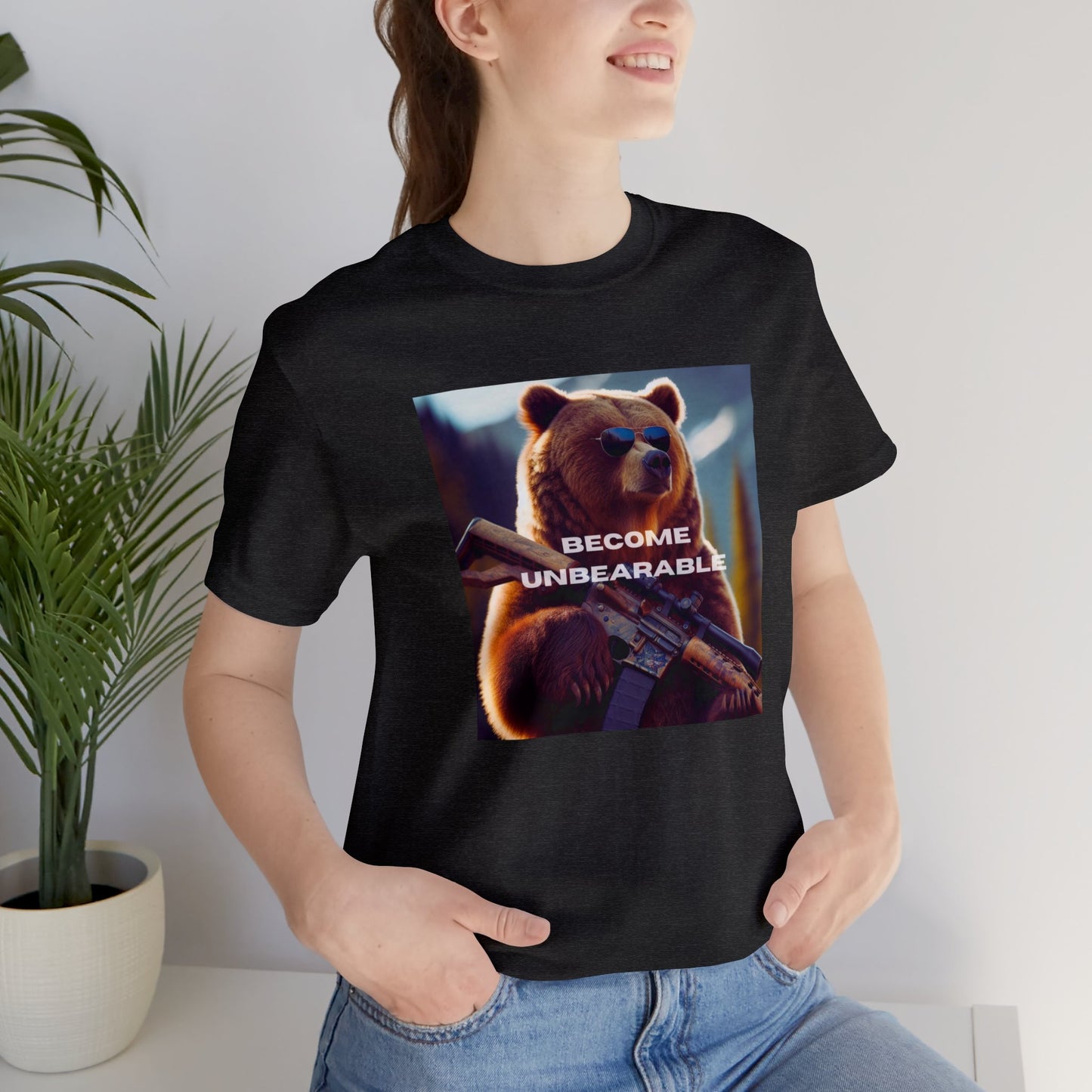 Unbearable Rifle Bear T-shirt