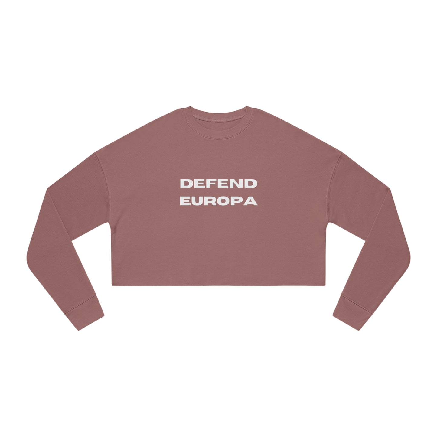 Defend Europa Women's Cropped Sweatshirt