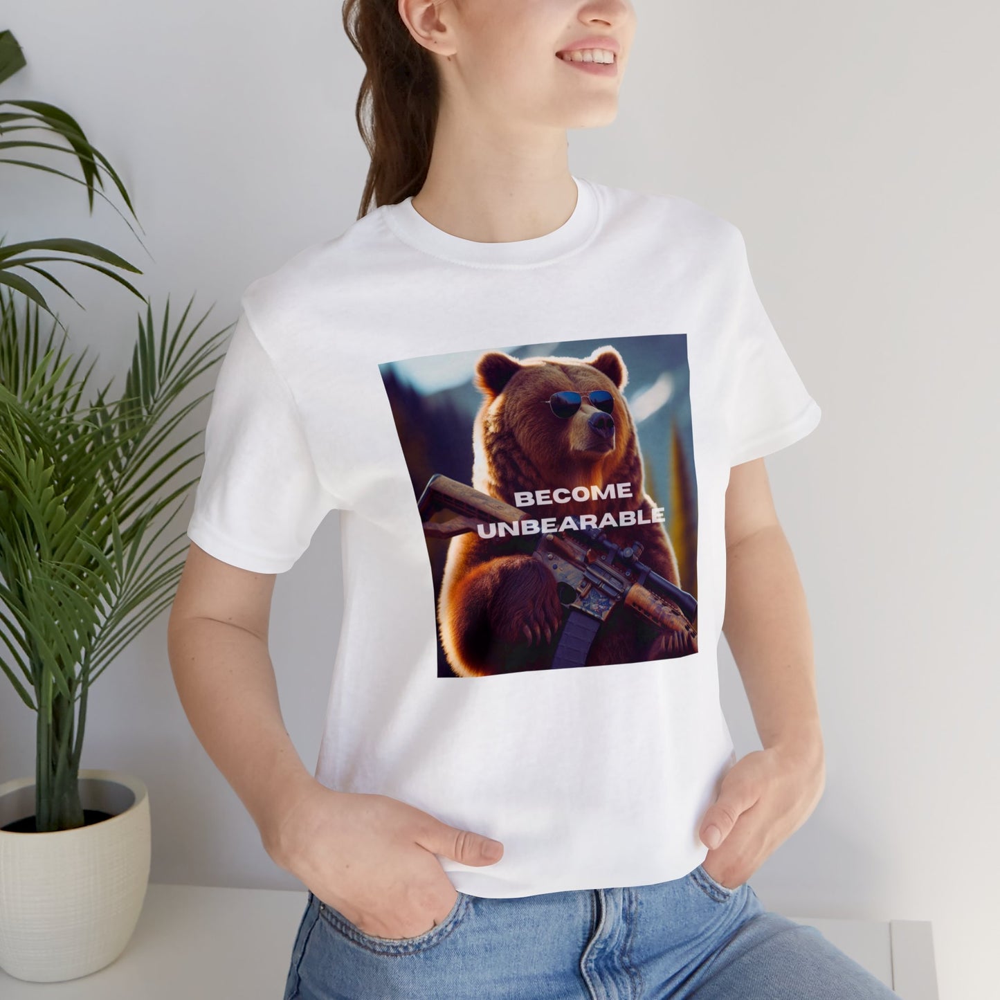 Unbearable Rifle Bear T-shirt