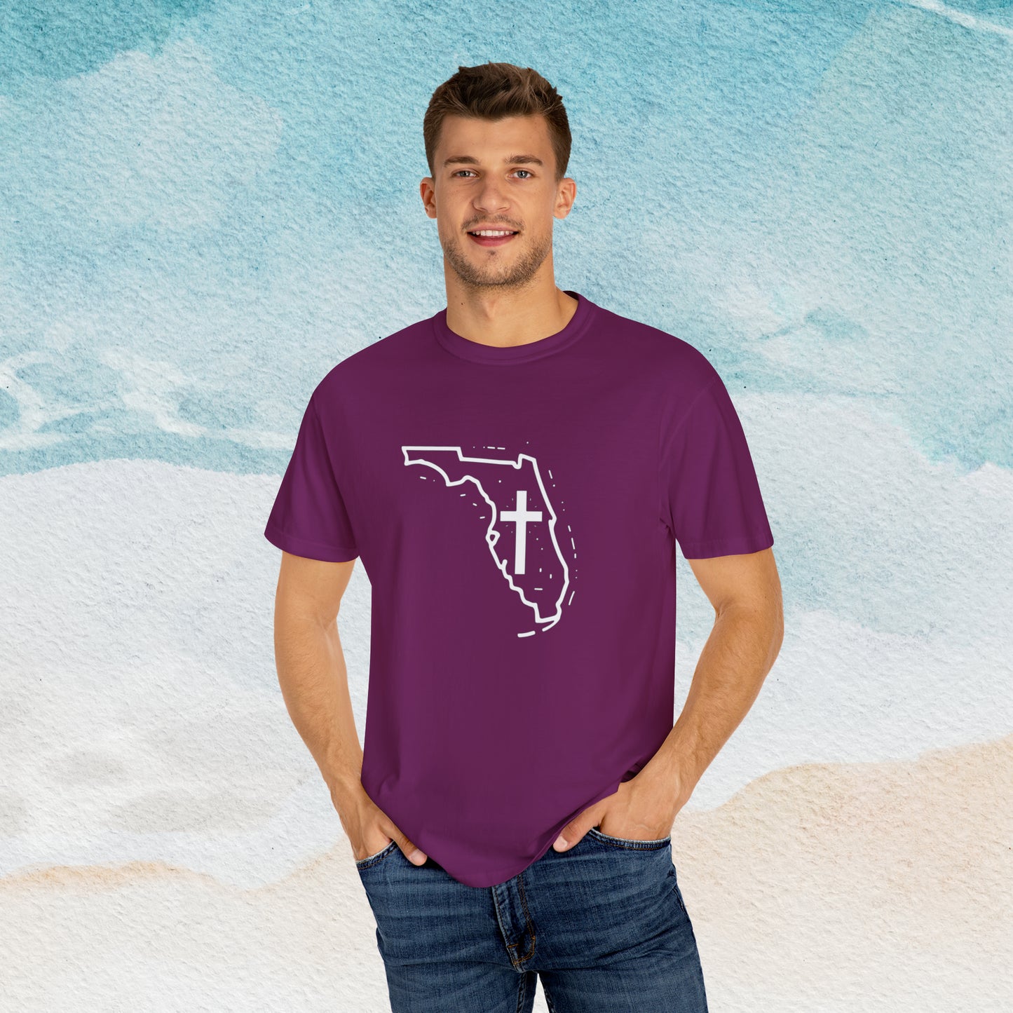 Florida Christian Cross T-shirt