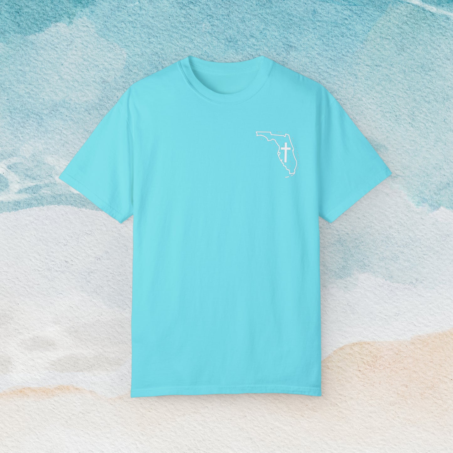 Florida Christian Cross Small Front Logo T-shirt