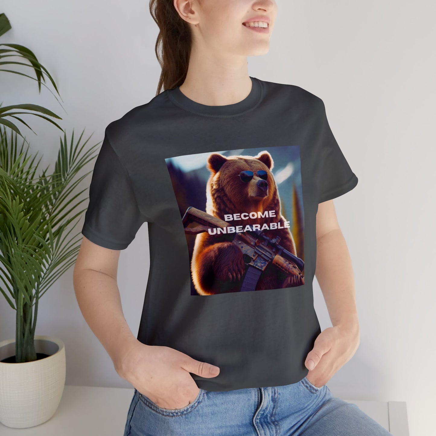 Unbearable Rifle Bear T-shirt