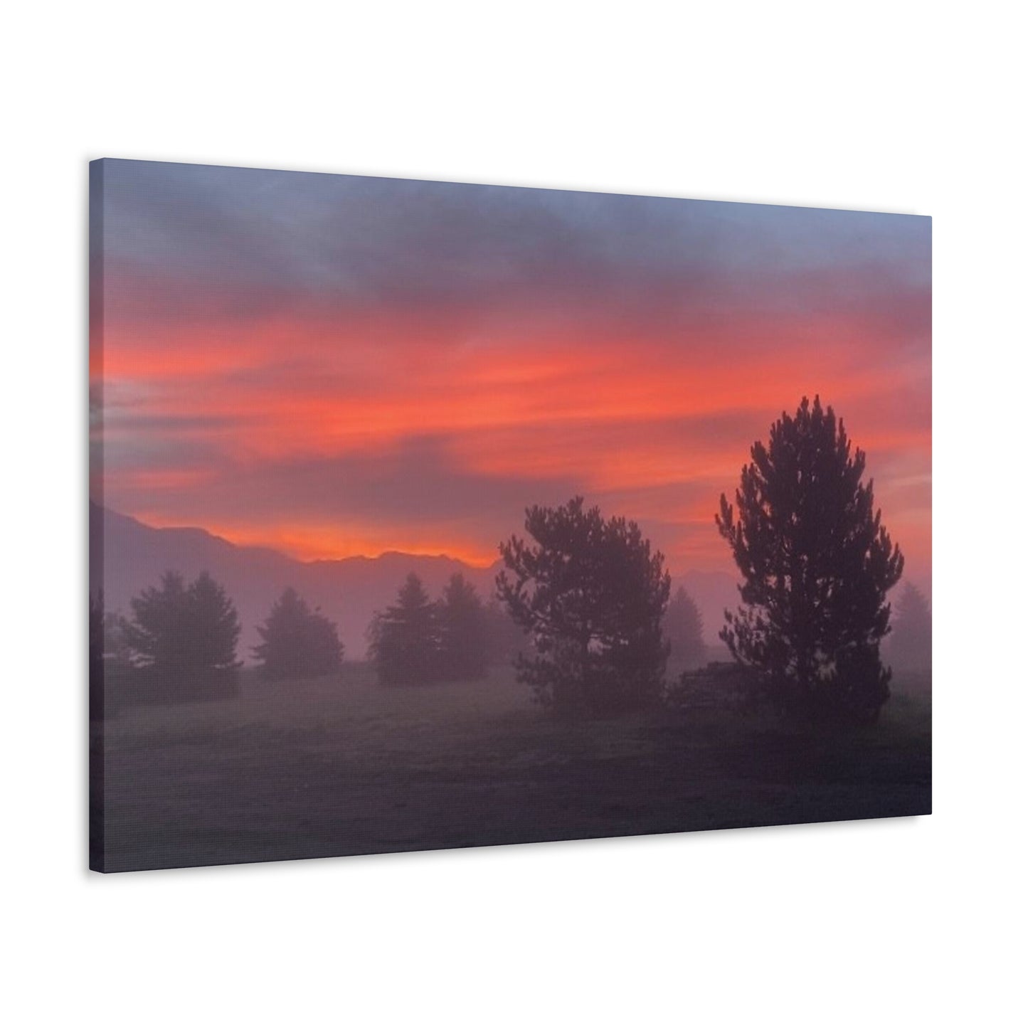 Montana Morning Canvas Gallery Wraps