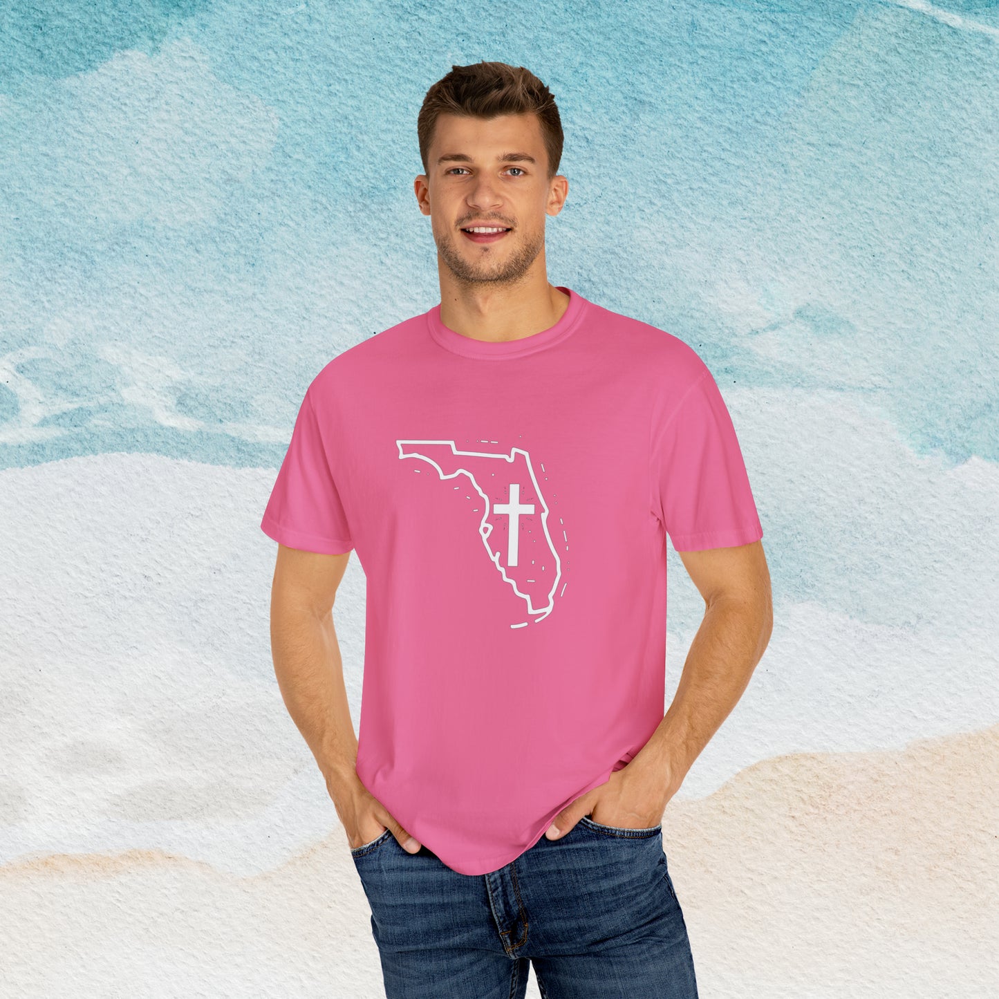 Florida Christian Cross T-shirt