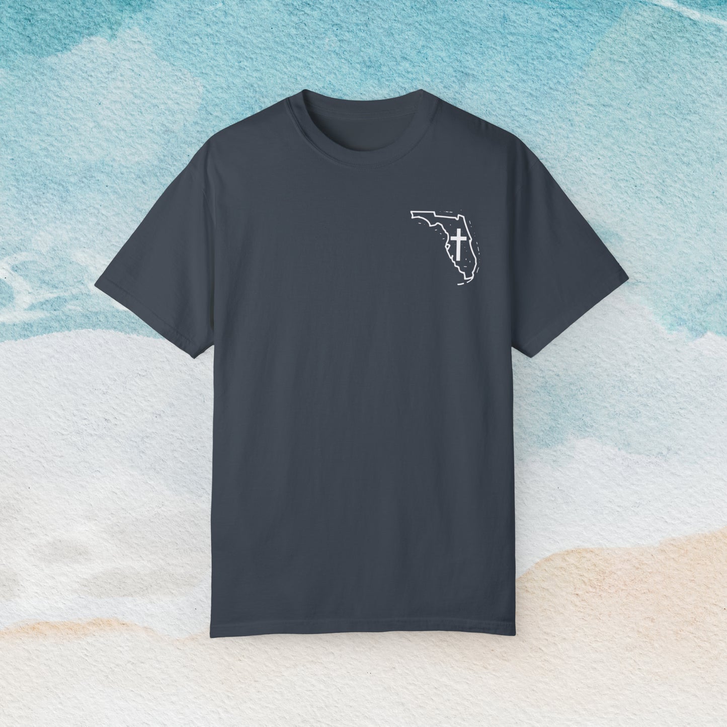 Florida Christian Cross Small Front Logo T-shirt