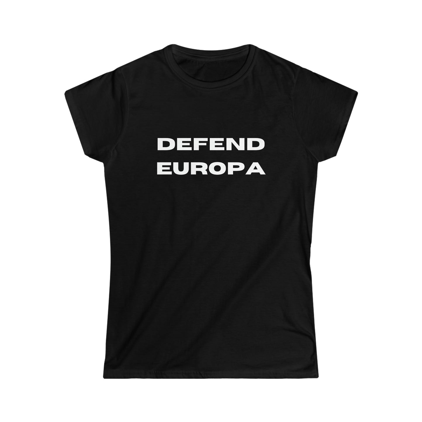 Defend Europa Women's Softstyle Tee