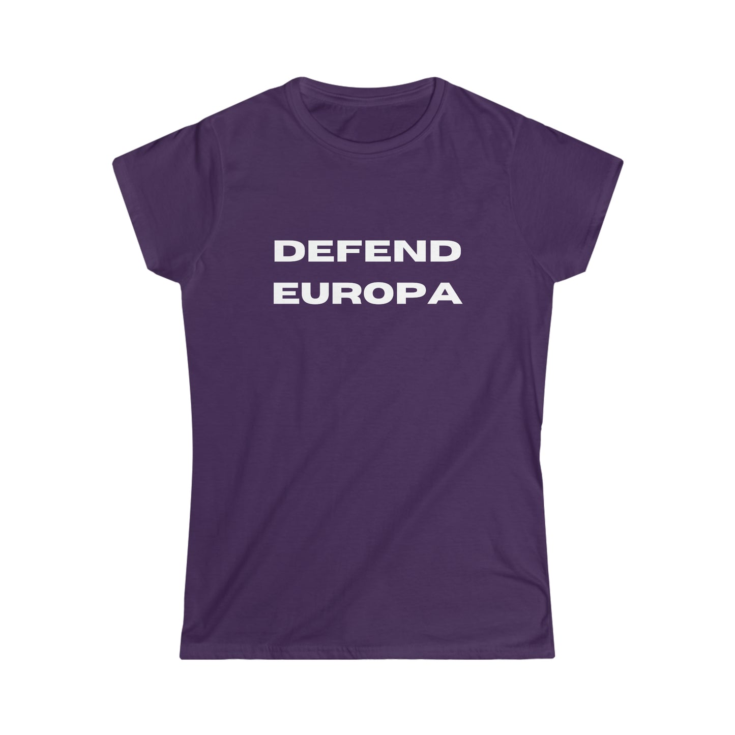 Defend Europa Women's Softstyle Tee