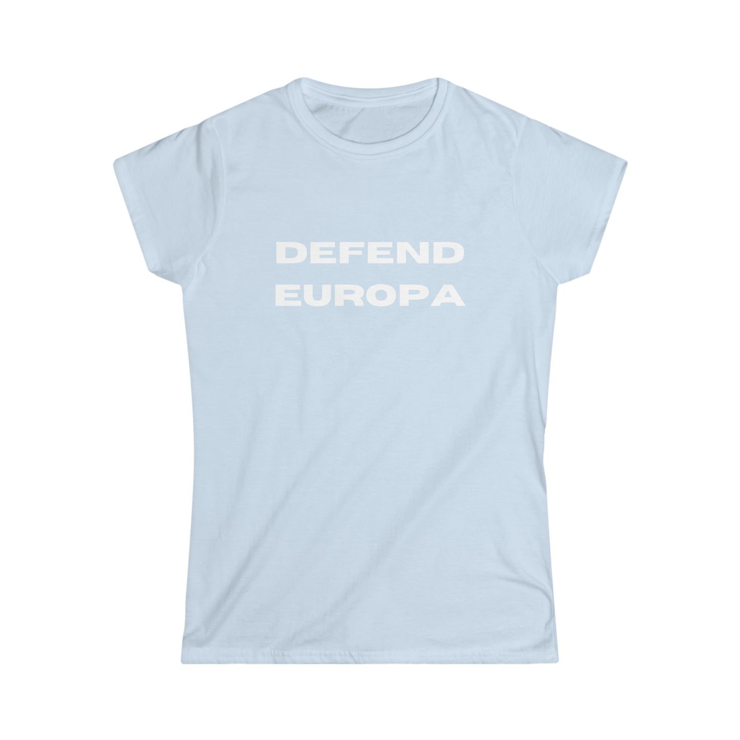 Defend Europa Women's Softstyle Tee