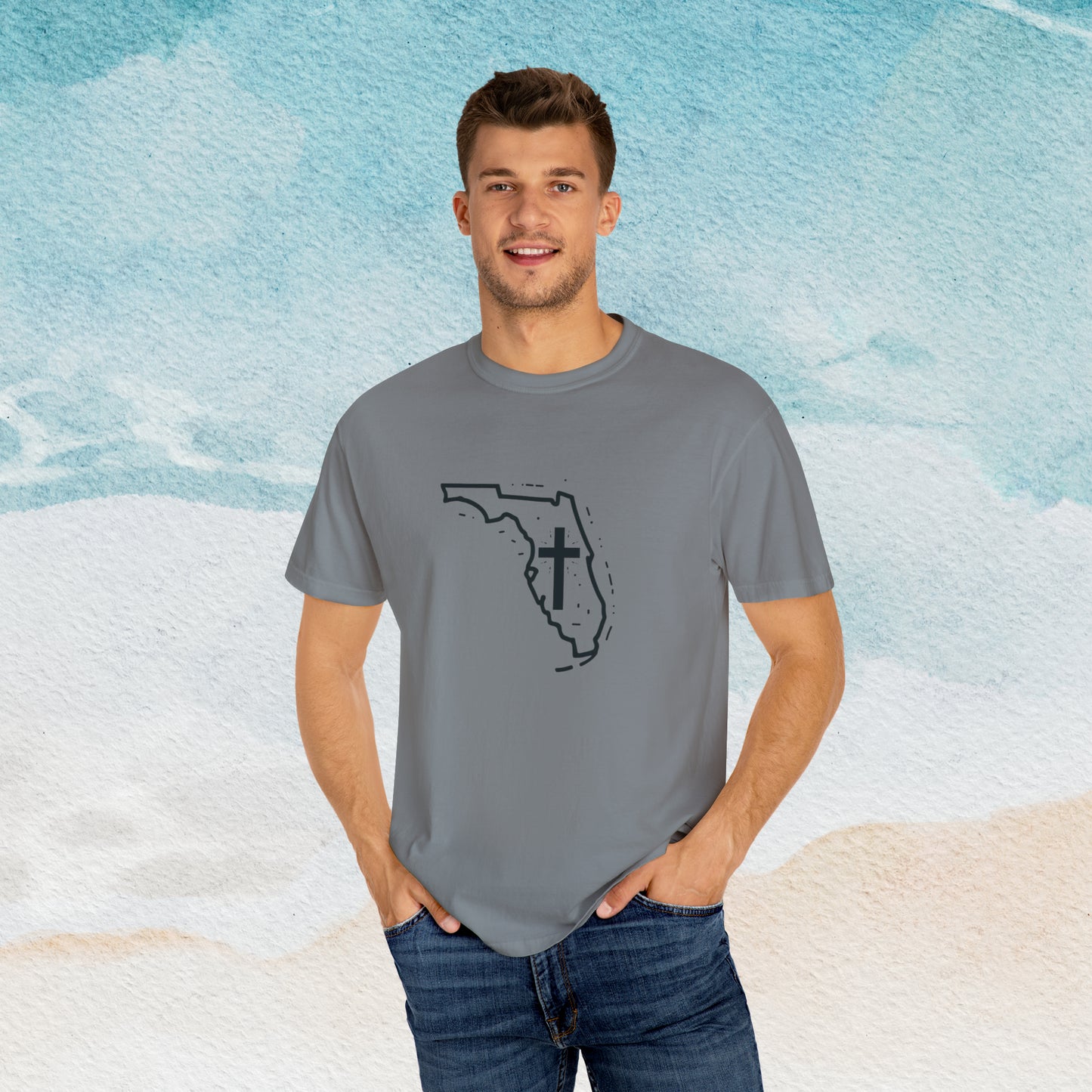 Florida Christian Cross T-shirt