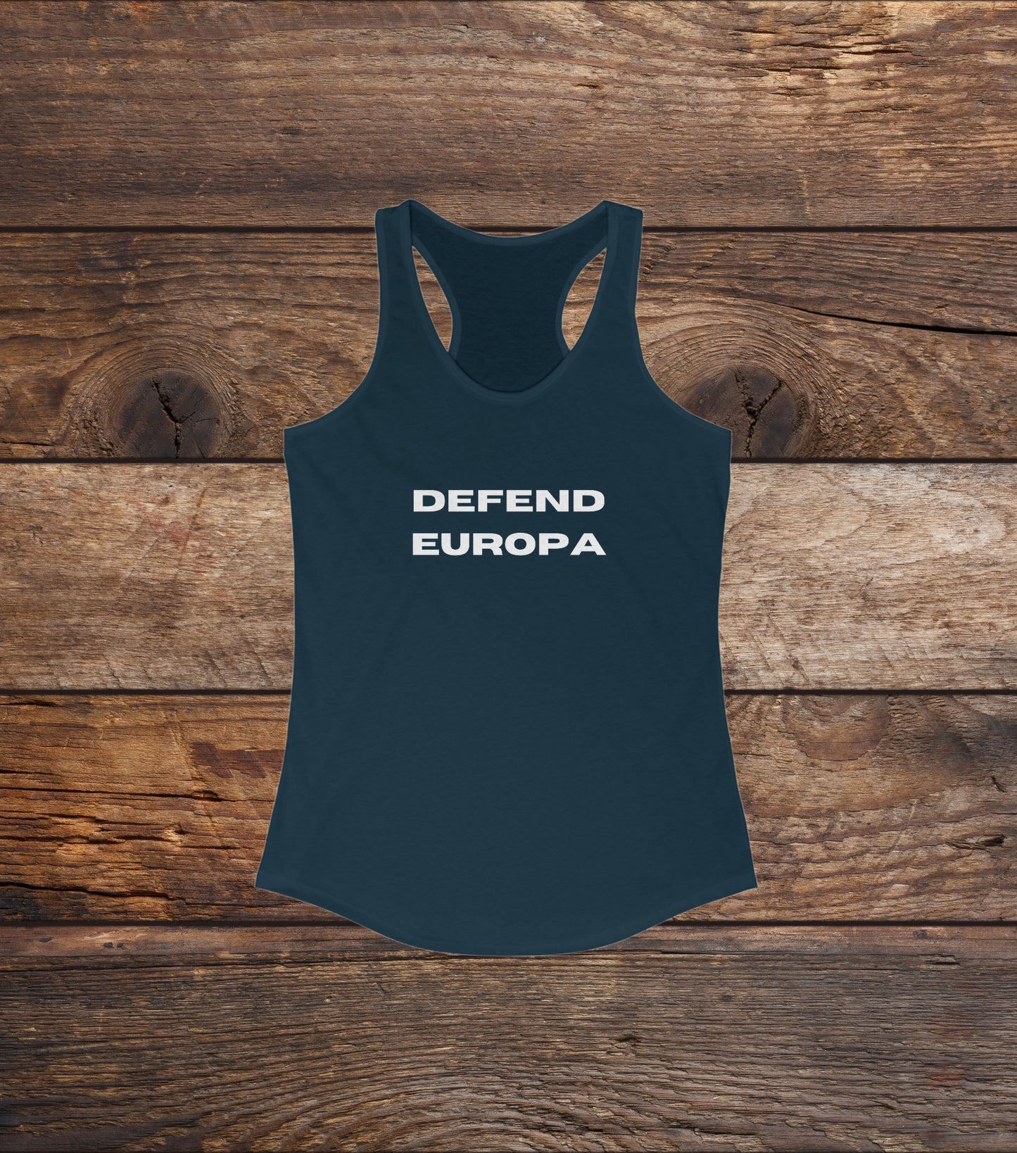 Defend Europa Women's Ideal Racerback Tank