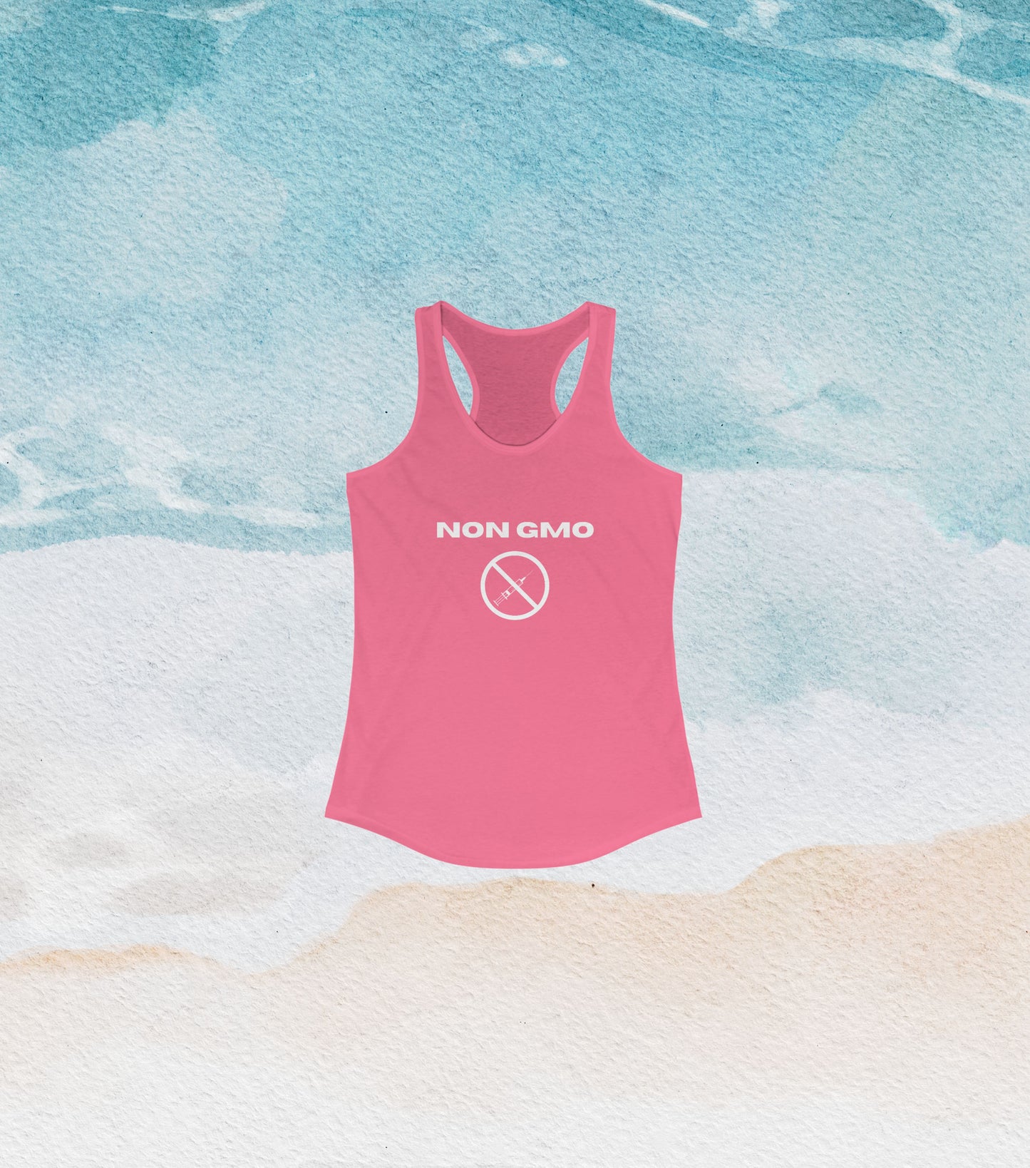 Non GMO Women's Ideal Racerback Tank